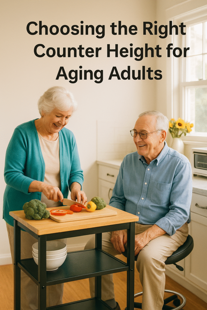 Choosing the Right Counter Height for Aging Adults
