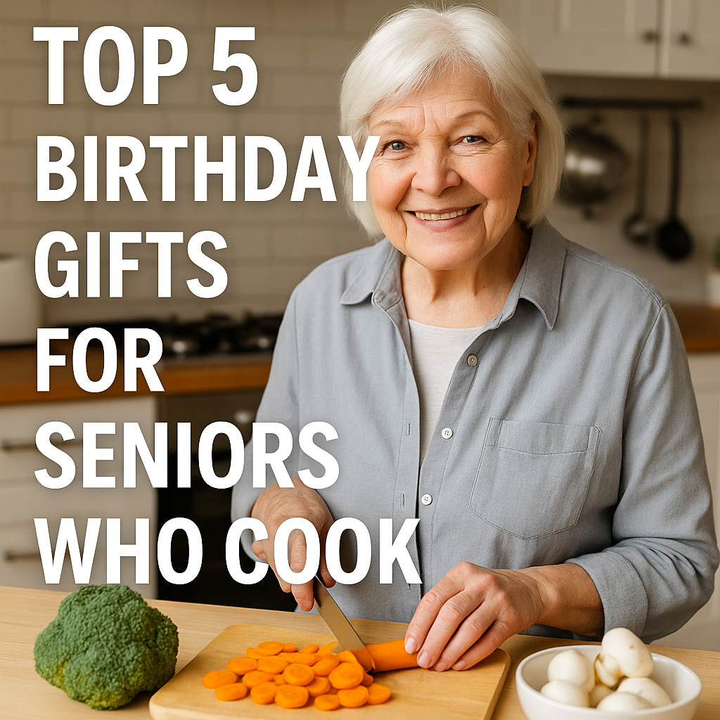 Top 5 Birthday Gifts for Seniors Who Cook