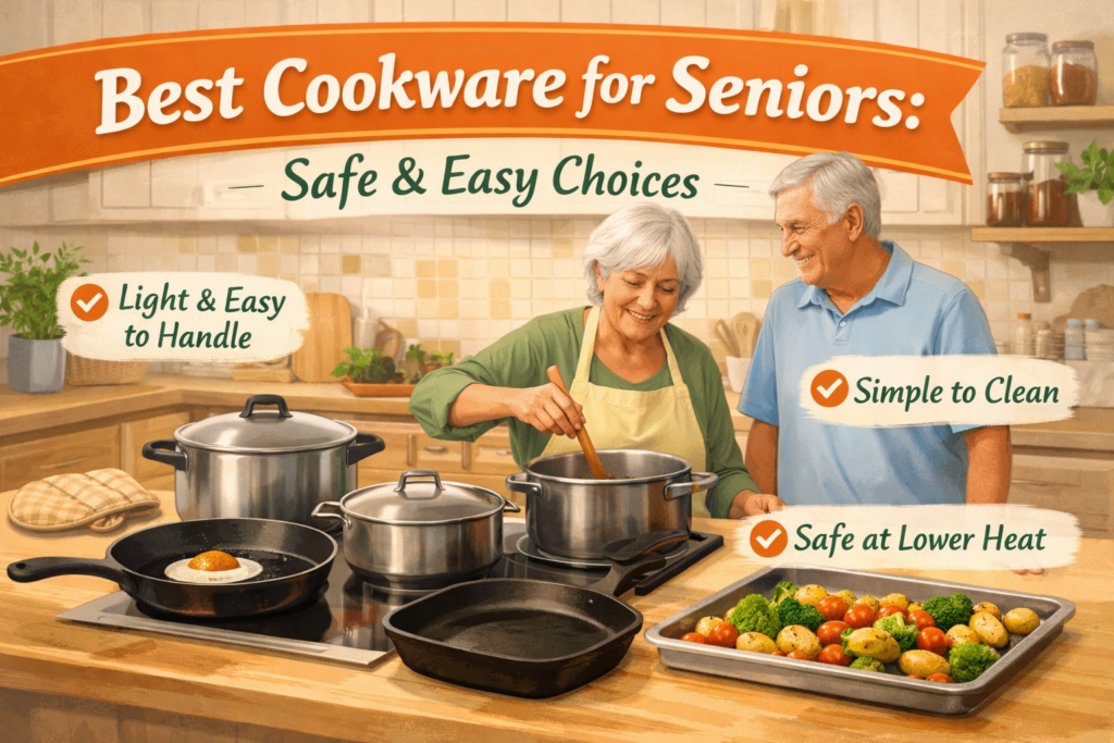 What’s the Best Material for Elderly-Friendly Cookware