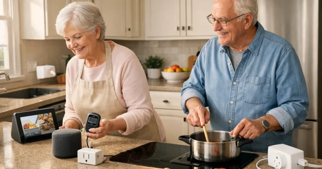 How Seniors Can Use Amazon Alexa in the Kitchen