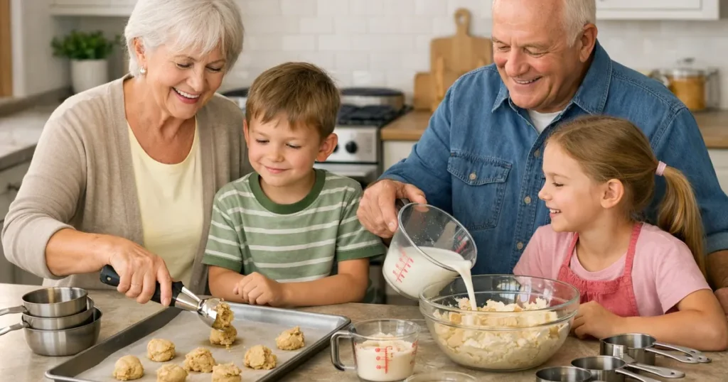 Easy-Grip Baking Tools for Grandparents Baking with Grandchildren