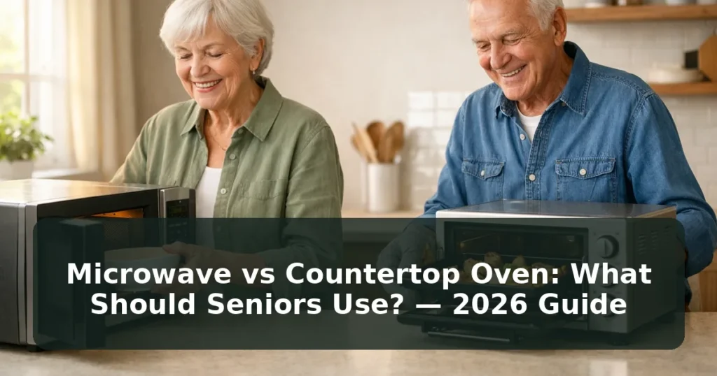 Microwave vs Countertop Oven: What Should Seniors Use? — 2026 Guide