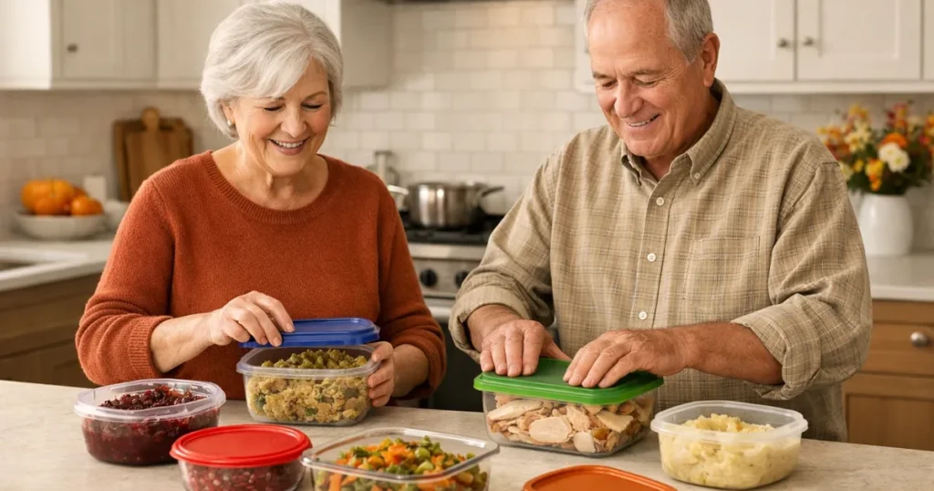 Easy-Open Food Containers for Thanksgiving Leftovers